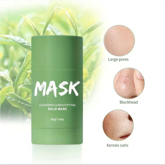 Skincare Green Tea Mask Deep Cleanse Green Tea Maskgreen Mask Stick